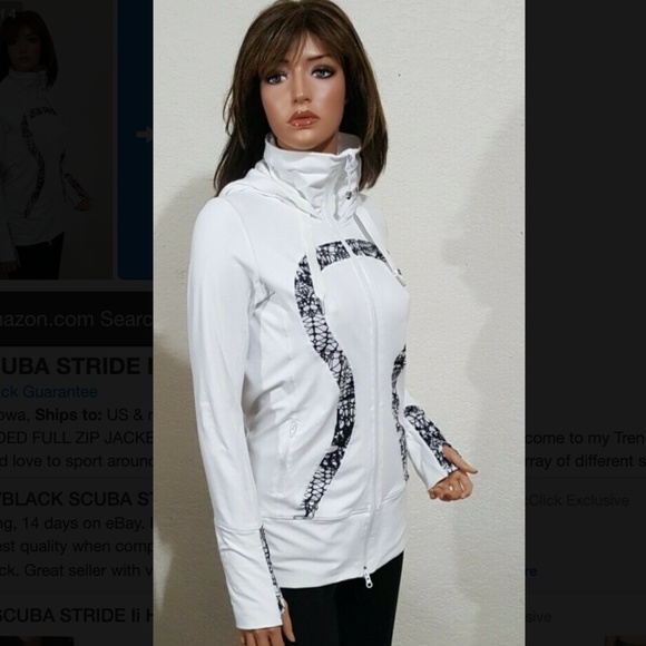 lululemon athletica Tops - RARE Lulu Lemon Stride Jacket classic zip-up